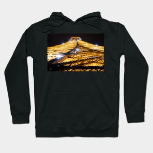 Eiffel Tower Paris France Nighttime Lights Hoodie